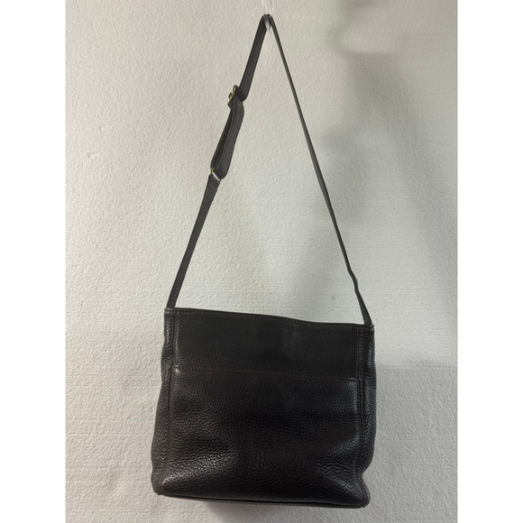 Vintage Coach Crossbody Sonoma Dark Brown Pebble Leather Shoulder Bag - Picture 1 of 13